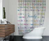 Shower Curtain Family 1