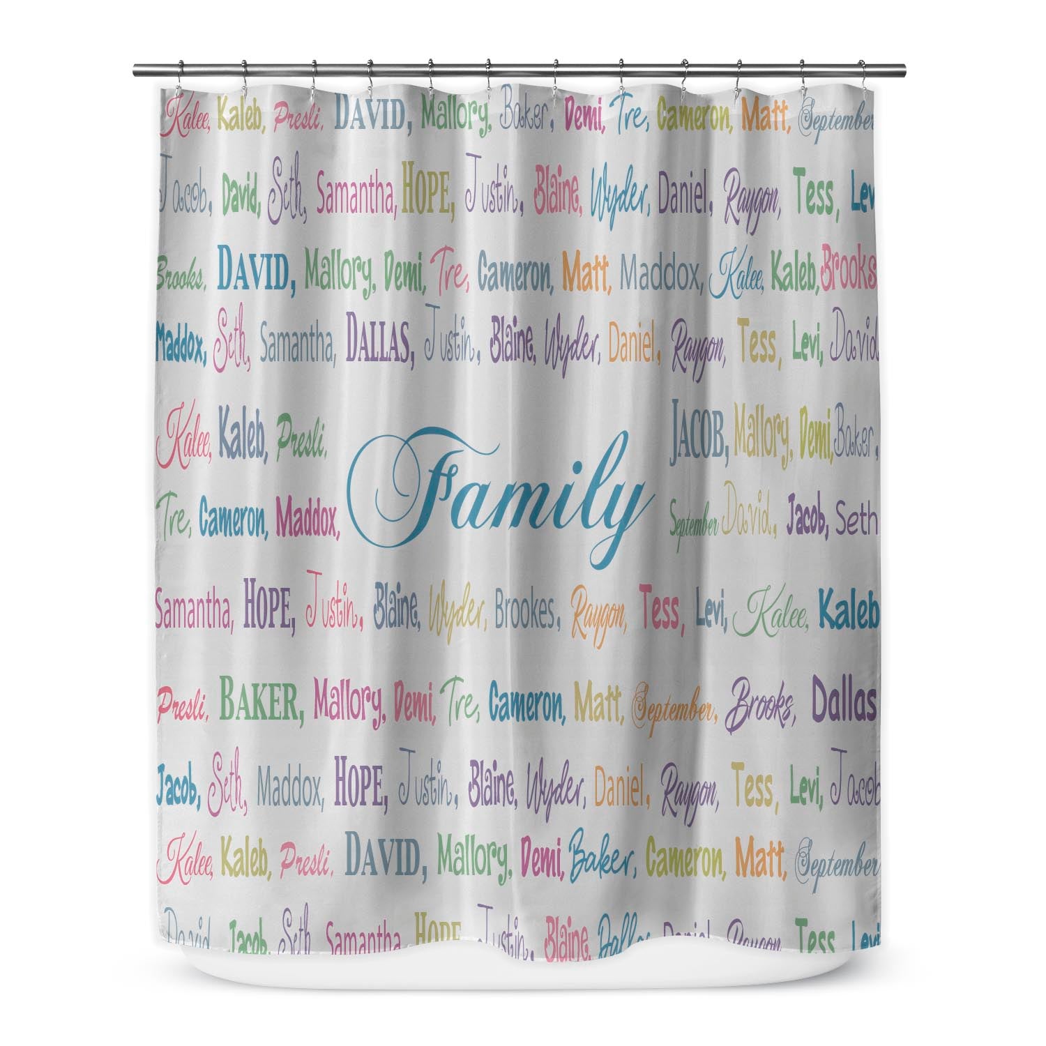 Shower Curtain Family 1