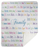 Sherpa Blanket Family 1