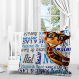 Giraffe Boys Super Plush Blanket