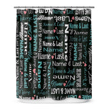 London Girls Shower Curtain