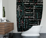 London Girls Shower Curtain