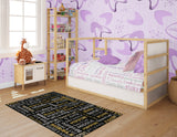 London Girls Gold Rug