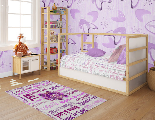 Love to moon Girls Rug