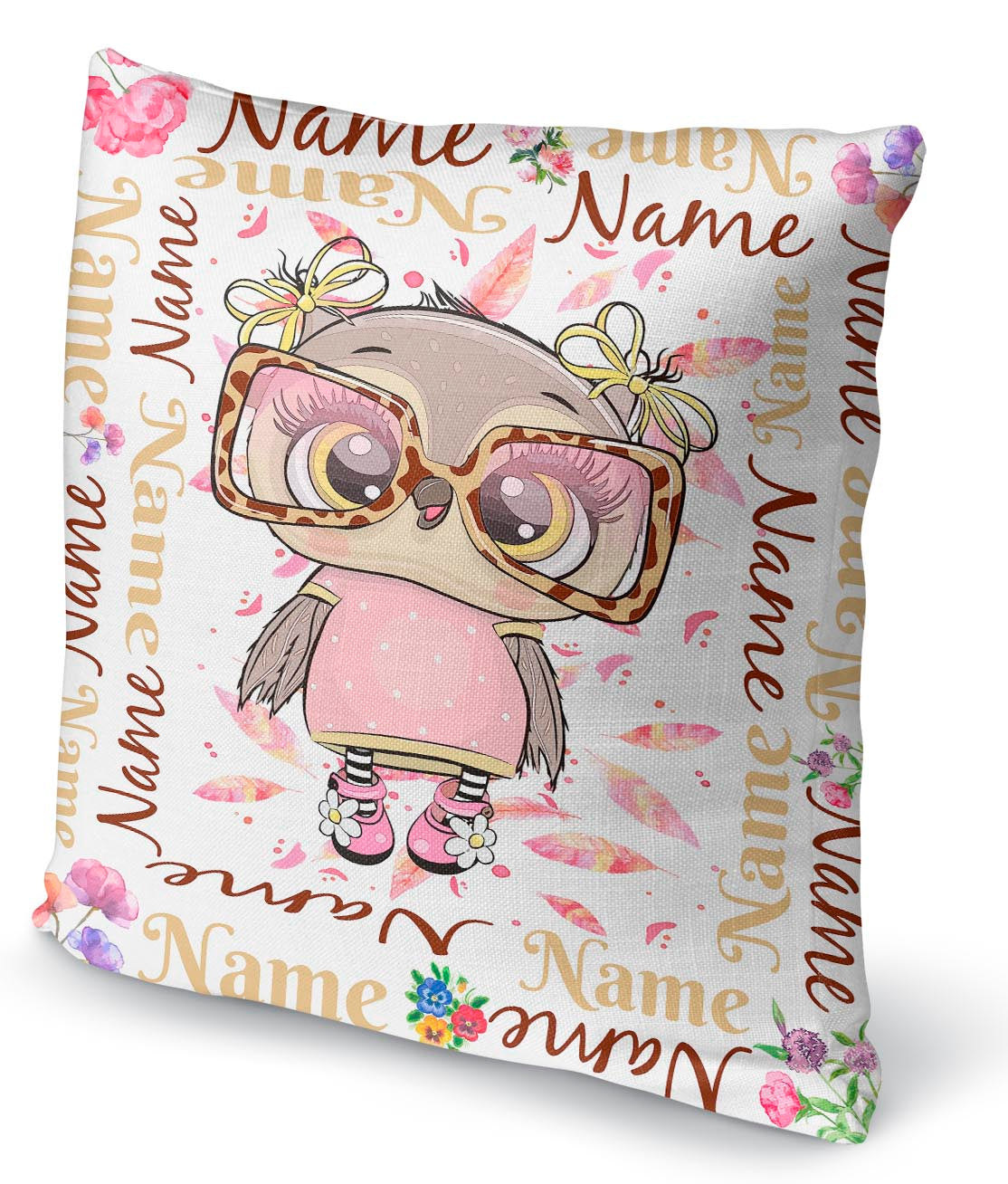 Owl Girls Pillow