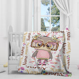 Owl Girls Super Plush Blanket