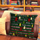 Christmas Tree Pillows