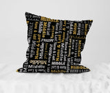 Simple Gold Boys Pillow