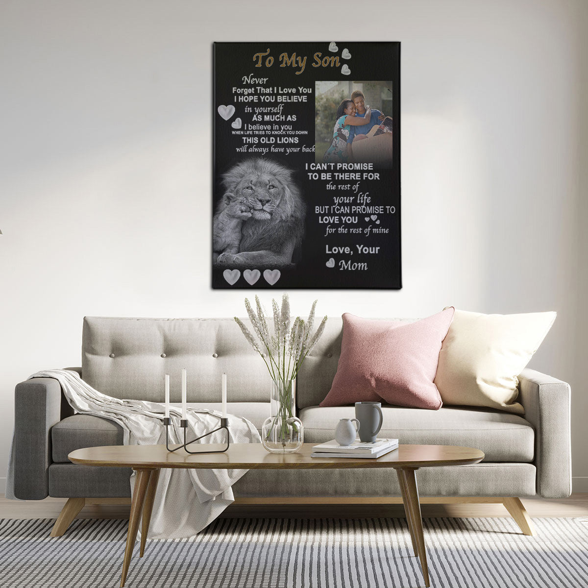 Son Lion Canvas Art