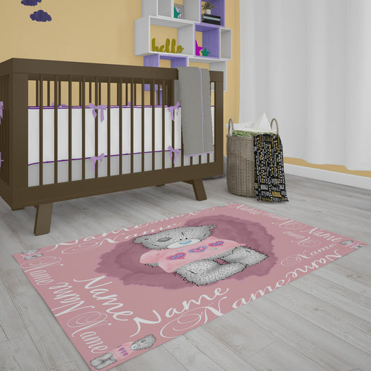 Teddy Bear Girls Rug