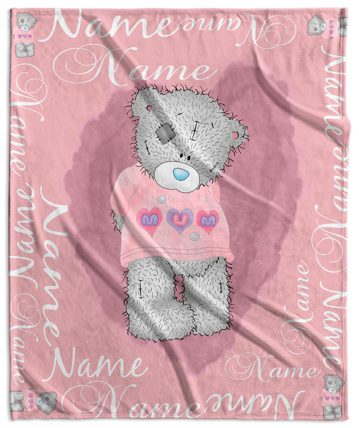 Teddy Bear Girls Super Plush Blanket