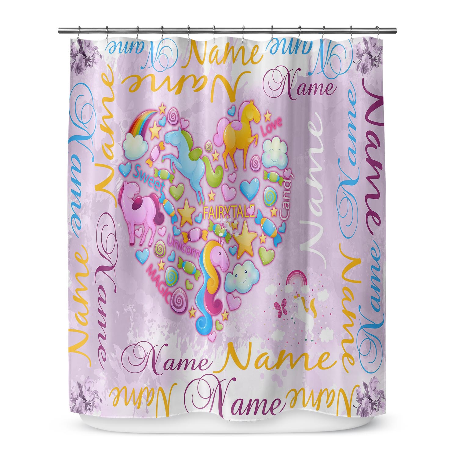 Unicorn Shower Curtain