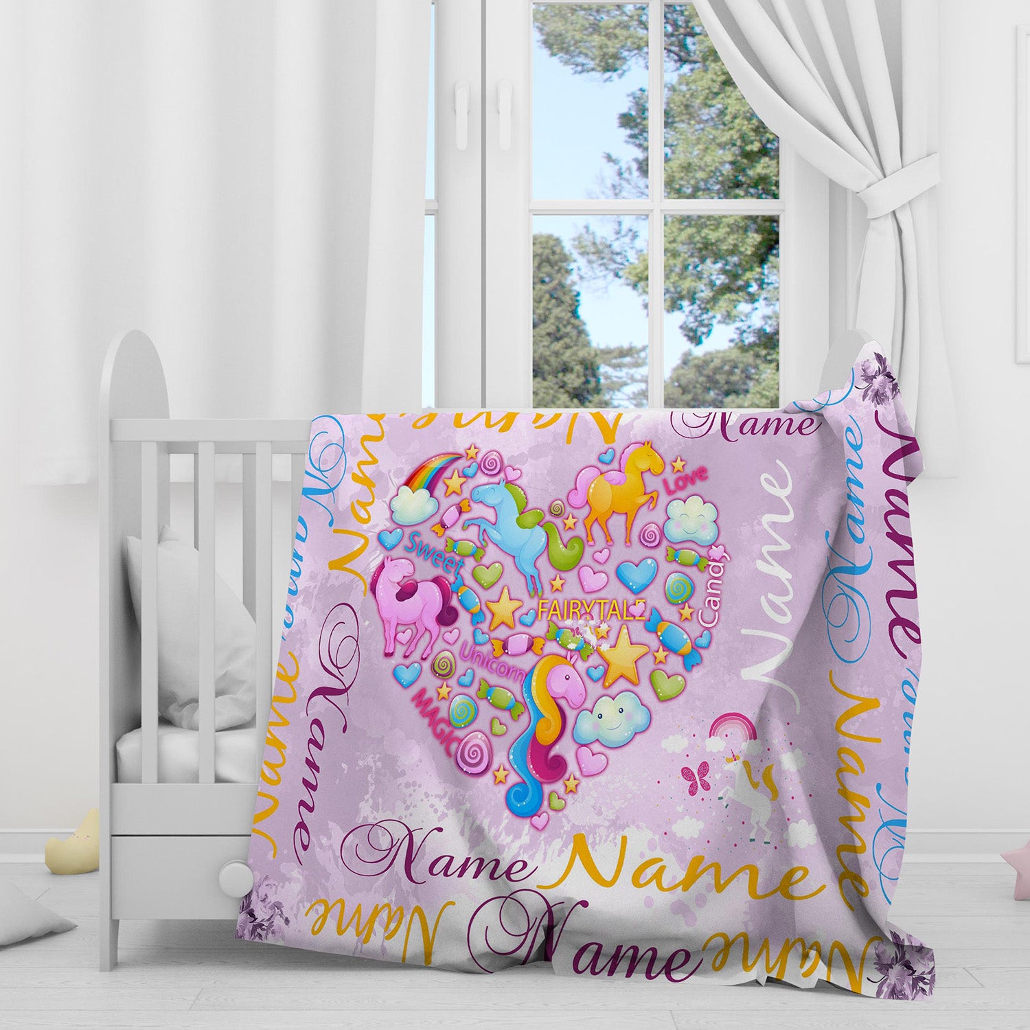 Unicorn Super Plush Blanket