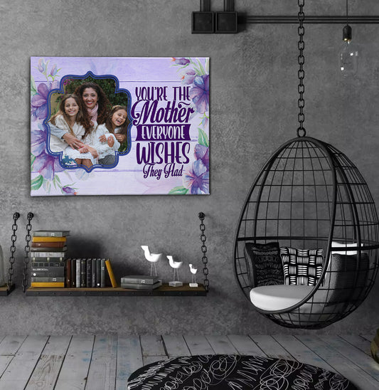 You´re the Mom Canvas Art