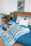 In Loving Memory Heaven Velvet Blanket