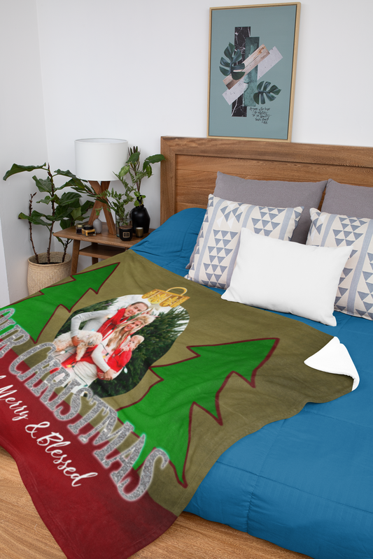 Our Xmas Velvet Blanket